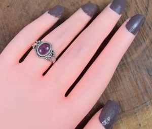 925 Sterling <b>Silver</b> Pink Tourmaline Bezel <b>Set</b> <b>Ring</b> Handmade Designer Gemstone <b>Ring</b> for Women October Birthstone Fine Jewelry - Product Image 3