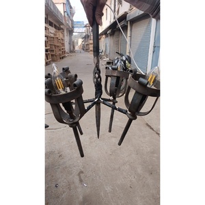 Most Selling Iron <b>Chandelier</b> With Six <b>Candle</b> Lights For Home Decoration - Product Image 5