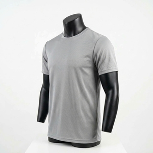 T-shirt de sport respirant et ajusté pour homme, idéal pour l'entraînement, la gym et la course à pied – Vente en gros - Product Image 5