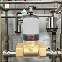 Vanne pneumatique pilote de secours réglable de haute qualité en laiton 1/2 "~ 2" taille de port pour l'industrie pétrolière et gazière