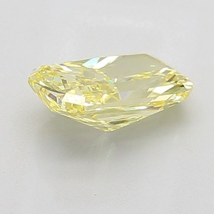 Diamante Radiante Amarillo Intenso de 1.68 Quilates Certificado, Corte EX, Pulido EX, Piedra Suelta VVS2 para Joyería - Product Image 4
