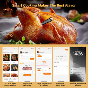 Inkbird Professional INT-14-BW 4-Probe Wireless <strong>Thermometer</strong> WiFi Bluetooth Meat <strong>Thermometer</strong> for Smoker <strong>Oven</strong> Grill - Product Image 6