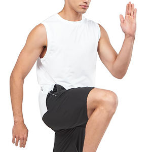 Camiseta Deportiva de Secado Rápido para Gimnasio, Camiseta Deportiva para Hombre, Diseño Ajustado, para Entrenamiento, Fitness - Product Image 4