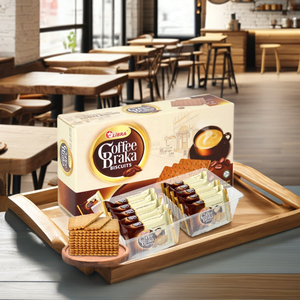 HALAL ISO BRAKA café vietnamita galletas crujientes 150G dulce sabor amargo bolsita caja embalaje FMCG producto Vietnam agricultura - Product Image 1