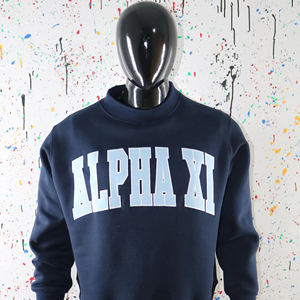 Sudaderas con Capucha ALPHA XI 100% Algodón para Hombre, Ideales para Invierno - Product Image 1