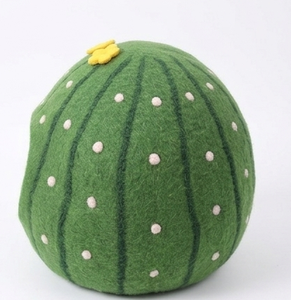 Cama de Fieltro Verde Premium para Gatos, Cueva Acogedora para Mascotas de Interior, Casa Hecha a Mano con Lana Natural Transpirable y Extraíble para Gatos y Gatitos - Product Image 4