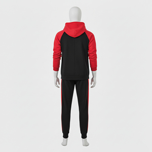 Conjunto Deportivo Informal de Invierno para Hombre Joven, con Capucha, 100% Algodón, Felpa, para Gimnasio - Product Image 3