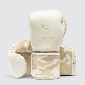 ถุงมือชกมวยรุ่นใหม่ Superloop Fly สายรัดข้อมือทนทาน ถุงมือฝึกซ้อม Fly หนังแท้ ป้องกันการกระแทก - Product Image 1