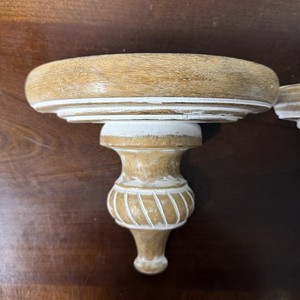 Chic Distressed White Wash <b>Pine</b> Wood Wall <b>Shelf</b> - Wholesale Pricing - Product Image 2