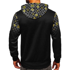 Pull en polyester/coton de printemps de qualité supérieure impression sweats à capuche personnalisés surdimensionnés unisexes avec vente en gros - Product Image 5