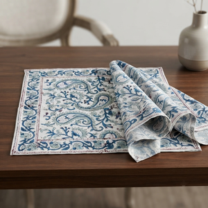 High Quality 100% Cotton <b>Square</b> <b>Tablecloth</b> 80x120cm Floral Pattern Durable Reusable Table Decor for Home Wedding & Party Use - Product Image 1
