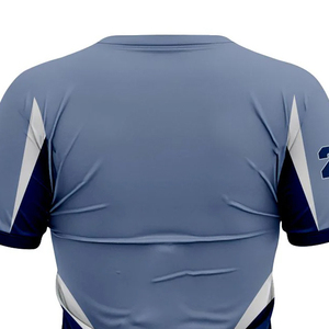 Maillot de baseball personnalisé en gros, col en V, réversible, court, respirant, imprimé, style pakistanais, protection UV, personnalisable - Product Image 6