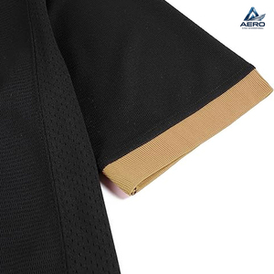 Maillot de football américain de haute qualité, couleur noir doré, nouvelle arrivée, produit tendance personnalisé, vêtements d'équipe sportive - Product Image 4