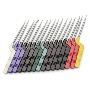 Ensemble de 16 instruments de neurochirurgie de haute qualité pour microdiscectomie cervicale Codman, curettes à baïonnette, certifiés CE - Product Image 1