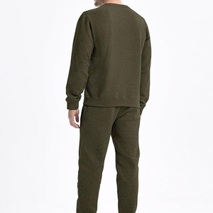 Conjunto Deportivo de Punto Transpirable y Ecológico de 2 Piezas para Hombre, Talla Grande, Informal, para Invierno - Product Image 3