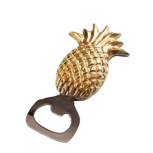 Abridor de Botellas con Forma de Piña, Hecho a Mano, Decorativo, de Metal, Diseño de Fruta Tropical, Herramienta de Bar, Accesorio de Cocina - Product Image 1
