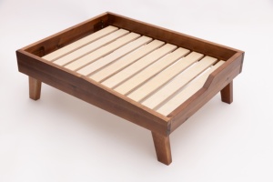 OEM Vietnam <b>Wood</b> Dog <b>Bed</b> Frame | Fully Customize | Acacia <b>Wood</b> Material - Product Image 2