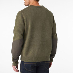Service OEM : Pull léger, chaud et confortable pour homme, tricoté, vêtements d'hiver sur mesure pour adultes. - Product Image 4