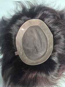 Prothèse capillaire en cheveux humains Remy indiens, modèle Los Angeles - Styles bouclés crépus et ondulations profondes, texture lisse, Bangladesh - Product Image 3