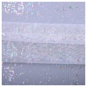 Tissu <span class=keywords><strong>de</strong></span> robe pour fille Elsa, imprimé <span class=keywords><strong>camouflage</strong></span>, film <span class=keywords><strong>blanc</strong></span> en tulle illusion, nouveauté 2024 - Product Image 6