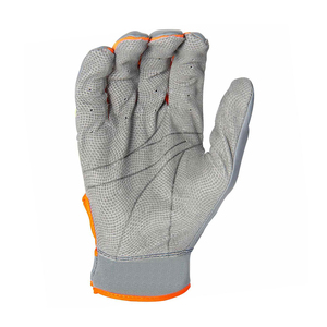 New Design Men's Leather Baseball Batting <b>Gloves</b> with UV Protection Superior Grip Lightweight Breathable Hook & Loop Closure - Product Image 6