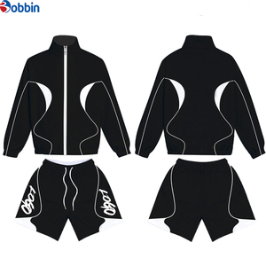 Comfortable Custom Outdoor Vacation Fashion Windproof Jogger Running Sportswear Casual Lightweight Jacket Windbreaker Sets - Product Image 1