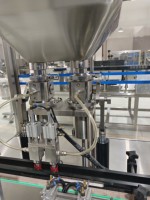 Machine à huile de palme de cuisson comestible Olive Noix de coco Tournesol Tabasco Machine à huile comestible Machine automatique Ligne de remplissage et de capsulage
