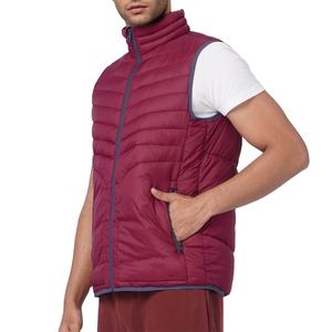 แจ็กเก็ตและสเวตเตอร์สำหรับผู้ชายแจ็คเก็ตบุนวมทรงพองแขนกุดสำหรับฤดูหนาว - Product Image 1