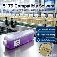 Additif M 5179 1L compatible avec les imprimantes à jet d'encre continu pour imprimante M Cij