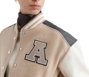 เสื้อแจ็คเก็ตวาร์ซิตี้ผู้ชายแบบลำลองสั่งทำพิเศษ คอตั้ง คุณภาพพรีเมียม มีให้เลือกหลายสี - Product Image 3