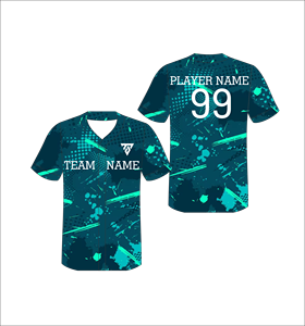เสื้อเบสบอลแบบกำหนดเอง คอวี แขนสั้น โพลีเอสเตอร์พิมพ์ลายแบบซับลิเมชั่น สำหรับผู้ใหญ่ ทั้งชายและหญิง พิมพ์ชื่อทีม ระบายอากาศได้ดี ใช้ได้ทุกฤดู - Product Image 1