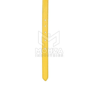 Vente Flash : Ceinture en Cuir de Vachette de Qualité Supérieure, Respirante, Légère, avec Boucle Ardillon Argentée, Décontractée, Réglable, Design Personnalisé - Product Image 6