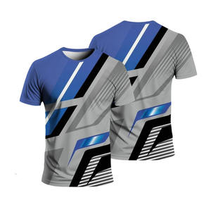 เสื้อยืดซับลิเมชั่นผู้ชาย 100% ผ้าฝ้าย ระบายอากาศได้ดี ลายกาแล็กซี่ น้ำหนักเบา รับพิมพ์ลายตามสั่ง โรงงานผลิตแบบ OEM ODM - Product Image 5