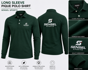 Camisetas Polo de Mujer Bordadas Personalizadas de Punto Sólido, 100% Algodón, Secado Rápido, Transpirables, Camisetas Polo de Golf de Manga Larga para Mujer - Product Image 4