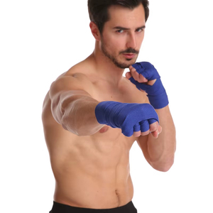 Vendas de Muñeca Profesionales para Kickboxing, Protección Duradera para las Manos en Deportes de Combate, Vendas de Boxeo de Algodón Premium - Product Image 2