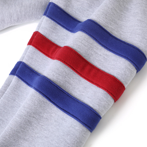 Cardigan en molleton gris chiné à col en V personnalisé pour la fraternité de l'État de Caroline du Sud, pour les fournitures d'organisation avec support d'étiquetage privé - Product Image 5