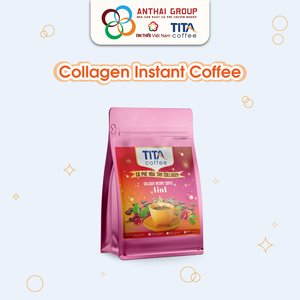 Café Instantáneo de Colágeno OEM Premium con Crema Vegetal, Sabor a Azúcar y Crema - Mezcla 4 en 1 en Caja Dulce - Product Image 4