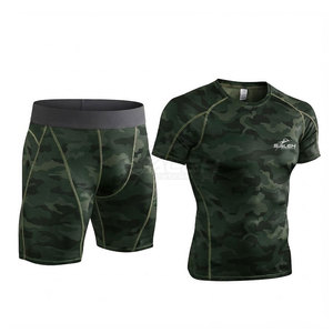 Best Selling <b>Compression</b> <b>Shorts</b> Set With Comfortable Stretch Fit And Moisture Control <b>Compression</b> <b>Shorts</b> Set - Product Image 2