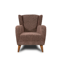 Fauteuil de détente en tissu moderne et durable pour la maison, le bureau et le salon