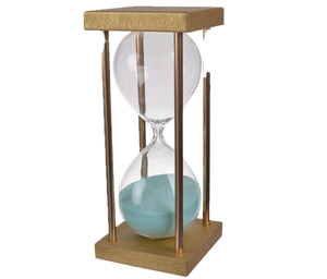 Hot Selling Chrome Finished <b>Sand</b> <b>Timer</b> Made of Metal & Glass Eye Catching Modern <b>Sand</b> <b>Timer</b> With Stand Home Decor Hot Arrival - Product Image 1