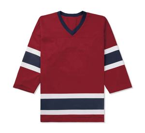 Maillot de hockey sur glace de haute qualité, dernier design, vêtements de sport personnalisés pour équipe, maillot pas cher, unisexe, pour adultes, chemises et hauts de hockey sur glace - Product Image 1