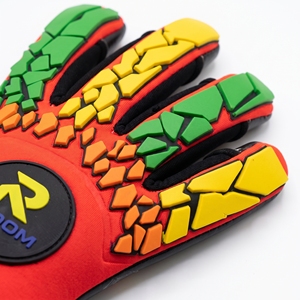 Gants de gardien de but d'entraînement professionnel Gant en cuir Geo Line avec latex pour une performance optimale lors des matches de coaching de football - Product Image 2