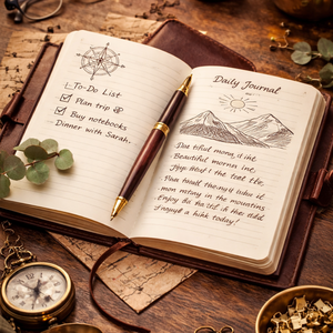 Journal en cuir le plus vendu |   Journal artisanal vintage avec fermeture à boucle |   Cahier d'écriture |   Carnet de notes élégant pour cadeau |   2026 - Product Image 5