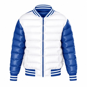 Veste d'extérieur de haute qualité, au design optimal, personnalisée, nouvelle arrivée, fabriquée au Pakistan, vente en gros, vestes matelassées rembourrées de duvet. - Product Image 2