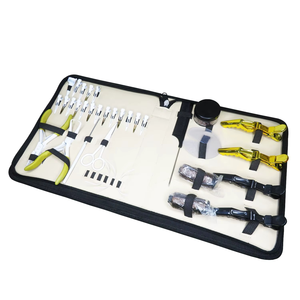 Professional Stainless Steel <b>Pliers</b> Hair Extension Tool Kit Complete <b>Set</b> for Salon & Personal Care Use MIANBRO ENTERPRISES - Product Image 3