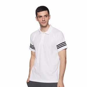Logo personnalisé imprimé à l'arrière T-Shirt pour hommes unisexe été Fitness 100% coton surdimensionné Vintage Style Polo T-Shirts - Product Image 1