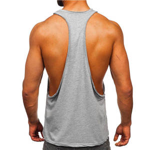 Débardeurs de musculation en coton pour hommes, dos en Y, fines bretelles, coupe ajustée, pour la gym et le fitness - Product Image 6