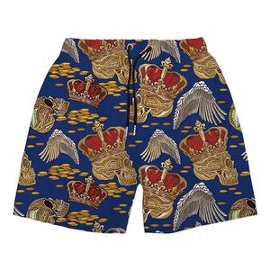 Shorts de Baño Impermeables para Hombre, Estampado Floral, Pantalones Cortos Transpirables con Cordón para Playa y Verano - Product Image 3