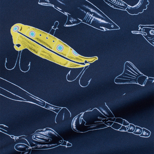 Chemise de golf décontractée d'été personnalisée en usine, imprimée, anti-plis, avec poches, en polyester et élasthanne, à manches courtes pour hommes, vente en gros - Product Image 5