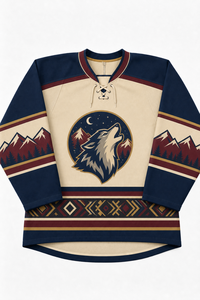 Camiseta de Hockey sobre Hielo Sublimada de los Minnesota Wild, Manga Larga, Transpirable, Ropa Deportiva de Poliéster para Hombre - Product Image 1